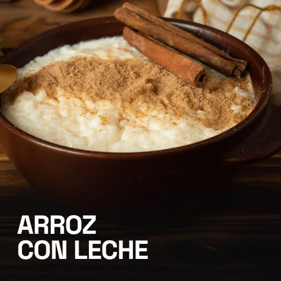 Batido proteico sabor arroz con leche