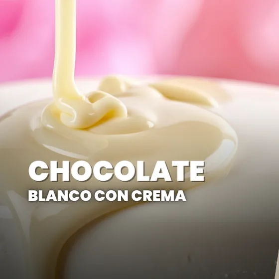 Hot chocolate blanco crema