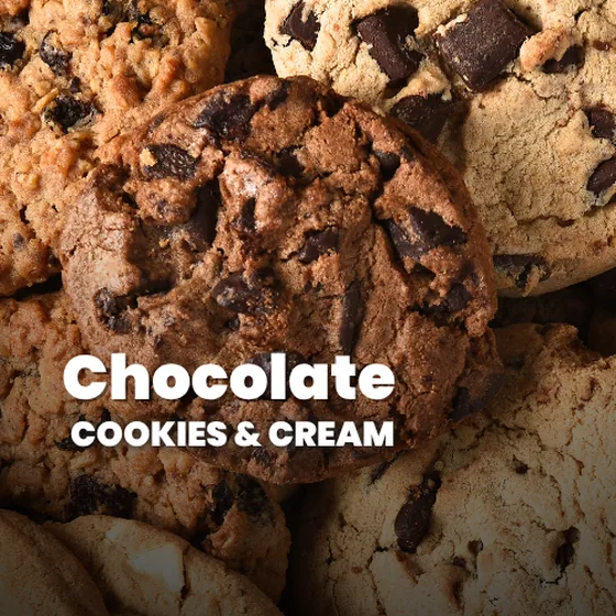 Batido proteico sabor cookies and cream